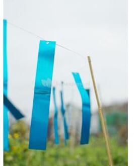 Nature Vogelschrikstrips aluminium 29,5x4,5cm set a 15 stuks Nature