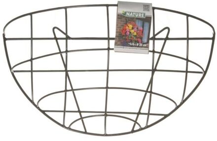 Nature Wandhanger - Hanging basket - Groen - 19x35x17 cm - 35 cm