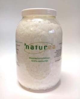 Naturea magnesium vlokken in pot - 4 kg - 4000 gram