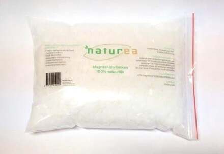 Naturea magnesium vlokken in zak - 4 kg - 4000 gram