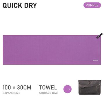 Naturehike Lichtgewicht Compacte Draagbare Badhanddoeken Microfiber Sneldrogend Zachte Camping Zwemmen Sport Fitness Handdoeken paars towel