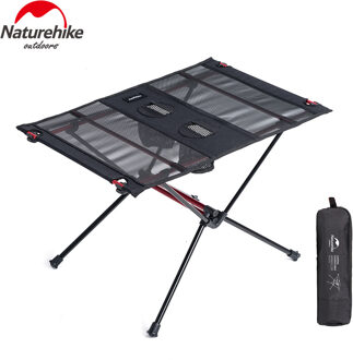 Naturehike Lichtgewicht Inklapbare Aluminium Draagbare Roll Up Outdoor Opvouwbare Camping Tafel Opvouwbare Picknick Tafel