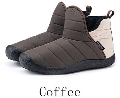 Naturehike Outdoor Camping Winter Warme Schoenen Winddicht Pluche Schoenen Indoor Katoen Schoenen Voor Camping Picknick Vrouwen Man NH20FS046 koffie(42 43)