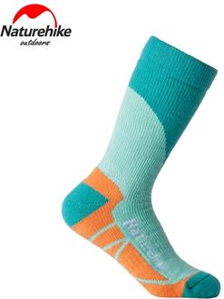 Naturehike Outdoor Sport Sokken Wandelen Fietsen Sokken Sneldrogend Winter Thermische Sok Voor Mannen Vrouwen Klimmen Camping Vissen meer blauw
