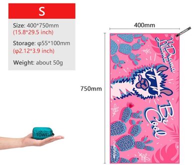 Naturehike Quick Dry Compact Handdoeken Zwemmen Handdoek Draagbare Reizen Badhanddoek Camping Gezicht Handdoek Gym Fitness Handdoek roze S