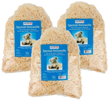 Naturel houtwol - 450 gram - vulmateriaal - cadeau pakketten opvullen