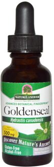 natures answer Goldenseal, Alcohol Free, 500 mg (30 ml) - Nature's Answer