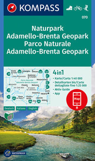 Naturpark Adamello-Brenta Geopark, Parco Naturale Adamello-Brenta Geopark 1:40 000 - Boek 62Damrak (3990443844)