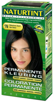 Naturtint haarkleuring - 1n ebbenhout zwart - 000