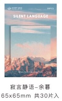 Natuur Silhouet Memo Pad N Times Sticky Notes Escolar Papelaria School Supply Bookmark Label Memo Briefpapier 7