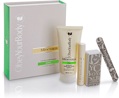 Natuurlijk Glanzende Nagelkit - Kiwi