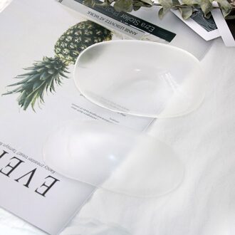 Natuurlijk Zacht Anti-Slip Schouder Pads Siliconen Schouder Anti Slip Schouder Enhancer Kleding Mode Mooie Silicone transparant