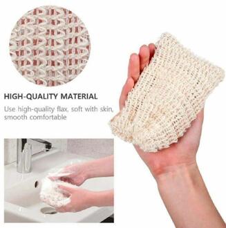 Natuurlijke Exfoliërende Zeep Tassen Handgemaakte Sisal Zeep Zakken Zeep Houder Sisal Saver Zeep Zakken Bad Pouch Houder Natuurlijke M5X8
