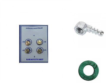 Natuurlijke Gas Conversie Luxell Natuurlijke Gas Conversie Set 2 Sets 1 Set