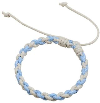 Natuurlijke Handgemaakte Seashell Armband Ketting Witte Hand Geweven Touw Ornament A 3