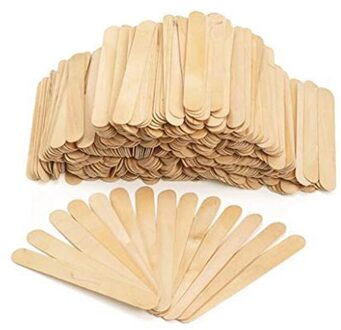 Natuurlijke Hout Ambacht Pack Van 100 Stuks Craft Sticks Jumbo Craft Sticks