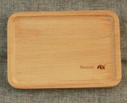 Natuurlijke Hout Cake Gerechten Fruit Sushi Plaat Dessert Dienblad Kinderen Servies olifant