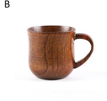 Natuurlijke Hout Cup Primitieve Handgemaakte Sparren Houten Cup Koffie Ontbijt Water Bier Cup Groene Melk Drinkware Mok R8S9
