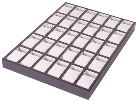 Natuurlijke Hout Polshorloge Box Tray Sieraden Winkel Display Opslag Houder Organizer