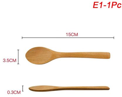 Natuurlijke Houten Grote Soep Scoops Lange Handvat Koken Scoop Hout Ramen Rijst Lepel Soeplepel Catering Servies Keuken Gebruiksvoorwerp Blauw