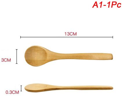 Natuurlijke Houten Grote Soep Scoops Lange Handvat Koken Scoop Hout Ramen Rijst Lepel Soeplepel Catering Servies Keuken Gebruiksvoorwerp wit