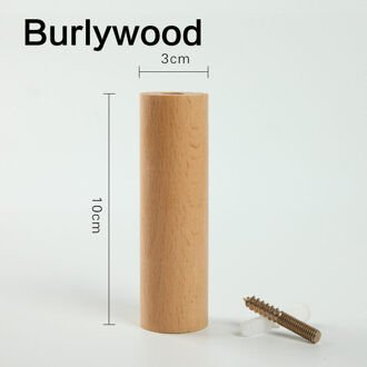 Natuurlijke houten kleerhanger Wandgemonteerde kapstok Decoratieve sleutelhouder Hoed Sjaal Handtas Opberghanger Badkamerrek Licht Geel