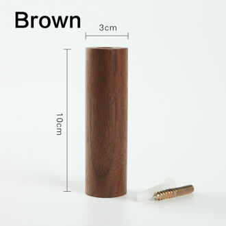 Natuurlijke houten kleerhanger Wandgemonteerde kapstok Decoratieve sleutelhouder Hoed Sjaal Handtas Opberghanger Badkamerrek lucht blauw