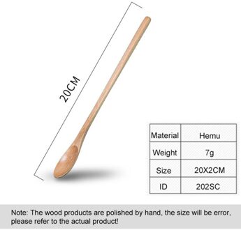 Natuurlijke Houten Lepel Bamboe Keuken Koken Dining Soep Thee Honing Koffie Roeren Soep-Theelepel Keukengereedschap Gereedschap Servies # 1