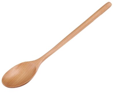 Natuurlijke Houten Lepel Keuken Koken Dining Soep Rijst Thee Honing Koffie Dessertlepel Kinderen Servies 23.5x4.2 cm