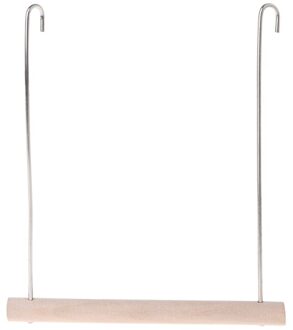 Natuurlijke Houten Vogels Baars Papegaaien Opknoping Swing Kooi Hanger Speelgoed Standhouder