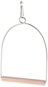 Natuurlijke Houten Vogels Baars Papegaaien Opknoping Swing Kooi Speelgoed Standhouder Hanger