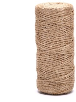 Natuurlijke Jute 50M/80M/100M Jute String Wikkelen Cords Discussie Plakboek Tool Dubbele Henneptouw papier Album Craft Decor