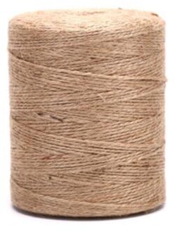 Natuurlijke Jute Baker Twine Jute String Hennep Touw Party Wedding Wrapping Cords Discussie Diy Scrapbooking Bloemisten Craft #40 300M