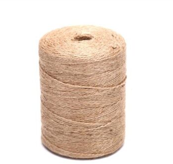 Natuurlijke Jute Baker Twine Jute String Hennep Touw Party Wedding Wrapping Cords Discussie Diy Scrapbooking Bloemisten Craft #40 50M