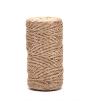 Natuurlijke Jute Baker Twine Jute String Hennep Touw Party Wedding Wrapping Cords Discussie Diy Scrapbooking Bloemisten Craft #40 80M