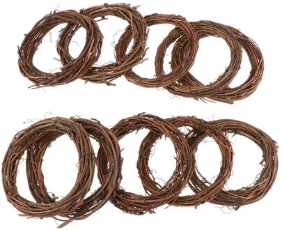 Natuurlijke Kleur Wijnstok Krans Rieten Rotan Wijnstok Sterren/Hart/Ring Voor Huis Tuin stars