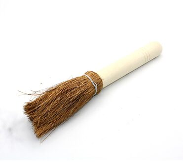 Natuurlijke kokosnoot bruin non-stick olie lange handvat pot borstel Schotel wassen olie reinigingsborstel Kan hangen soort borstel keuken Gereedschap