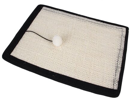 Natuurlijke Sisal Kat Krabpaal Mat Scratcher Board Pad Matten Speelgoed Klimmen Boom Nest Mat Huisdier Klauwen Care Sofa Protector normaal mat / S
