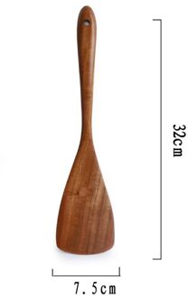 Natuurlijke Teak Hout Servies Lepel Lange Rijst Vergiet Soep Skimmer Koken Soep Lepels Scoop Keuken Tool Set