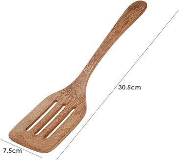 Natuurlijke Wenge Hout Vierkante Spatel Olie Lepel Milieuvriendelijke Houten Keuken Kok Gebruiksvoorwerpen Keuken Koken Gereedschap