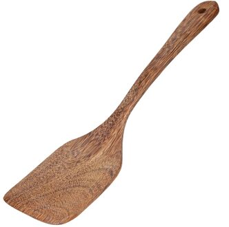 Natuurlijke Wenge Hout Vierkante Spatel Olie Lepel Milieuvriendelijke Houten Keuken Kok Gebruiksvoorwerpen Keuken Koken Gereedschap