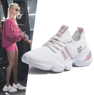 NAUSK 2020 Women Sneakers White Casual Platform Sneakers Light Fashion Women Sport Shoes Running Trainers Vulcanize Shoes