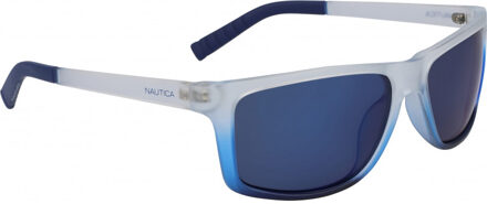 Nautica N3651SP-471 N3651SP 62 471 Zonnebril - maat Blauw