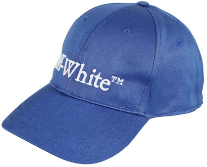 Nautische Drill Logo Baseball Cap Off White , Blue , Heren - L,M