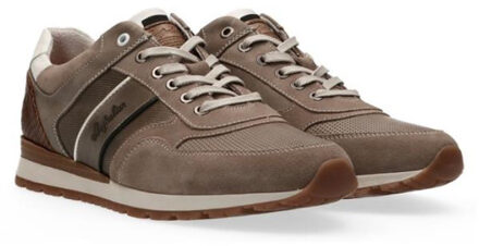 Navarone Sneakers Bruin Taupe-Combi - 45