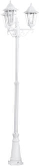 Navedo Staande lamp Buiten - E27 - 220 cm - Wit