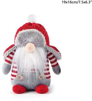 Navidad 2022 Handgemaakte Kerst Elf Pop Staande Zweedse Gnome Tomte Ornamenten Kerst Decoratie Woondecoratie Accessoires B-2
