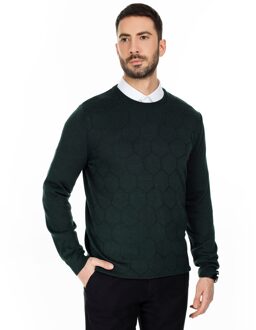 Navigli Bike Kraag Trui Mannelijke Trui 567180666 donker groen / L