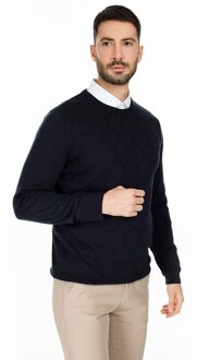 Navigli Bike Kraag Trui Mannelijke Trui 567180666 Marineblauw / XL