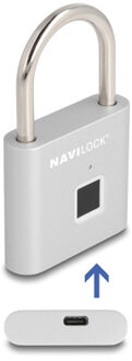 Navilock Padlock with fingerprint Hangslot